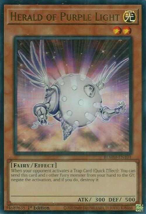 Herald of Purple Light [BLMM-EN101] Ultra Rare | Total Play