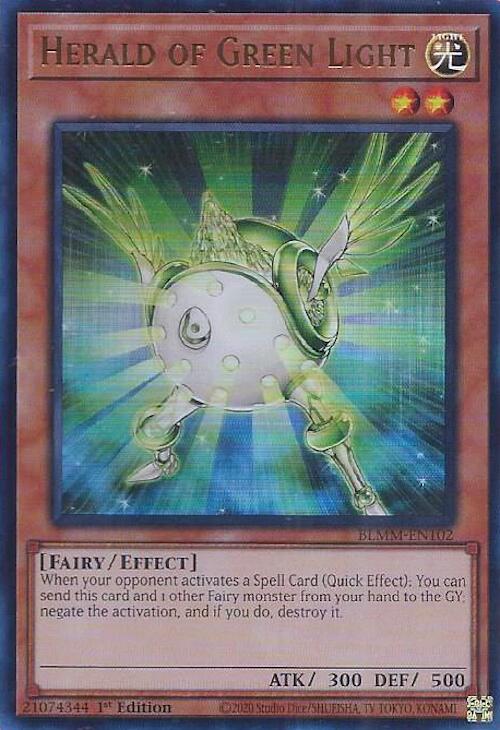 Herald of Green Light [BLMM-EN102] Ultra Rare | Total Play