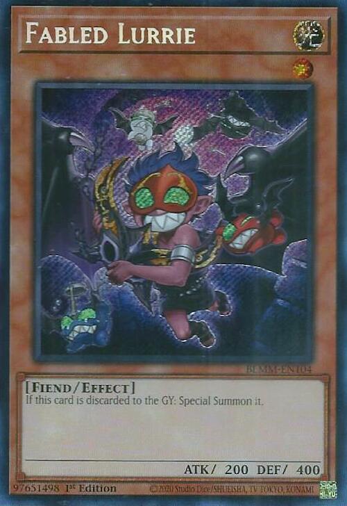 Fabled Lurrie [BLMM-EN104] Secret Rare | Total Play