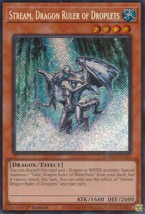 Stream, Dragon Ruler of Droplets [BLMM-EN122] Secret Rare | Total Play
