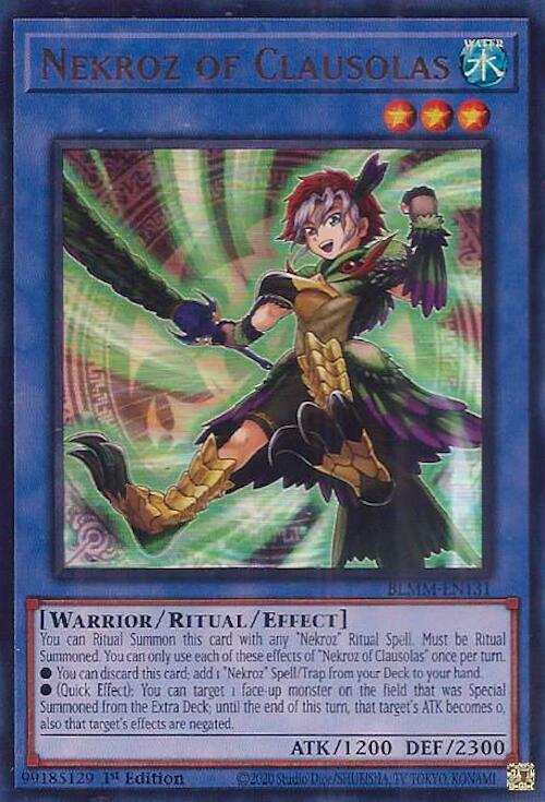 Nekroz of Clausolas [BLMM-EN131] Ultra Rare | Total Play