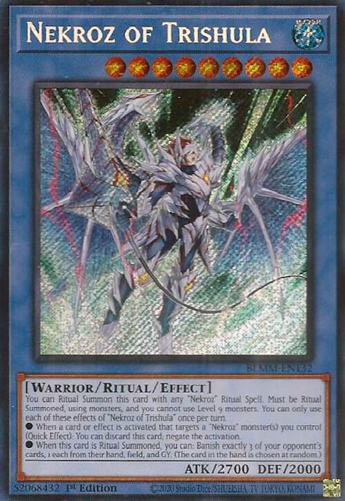 Nekroz of Trishula [BLMM-EN132] Secret Rare | Total Play