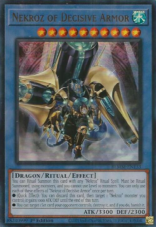 Nekroz of Decisive Armor [BLMM-EN133] Ultra Rare | Total Play