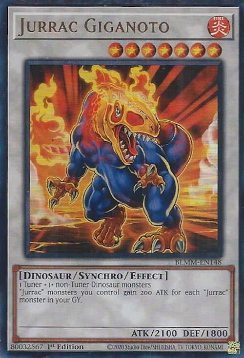 Jurrac Giganoto [BLMM-EN148] Ultra Rare | Total Play