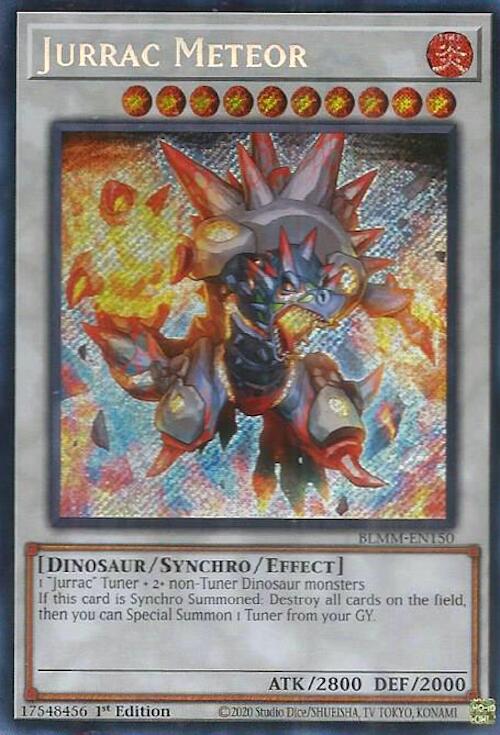 Jurrac Meteor [BLMM-EN150] Secret Rare | Total Play