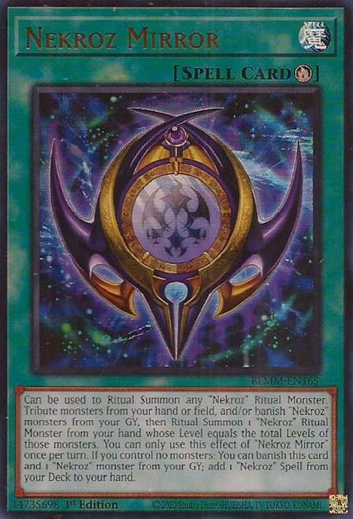 Nekroz Mirror [BLMM-EN165] Ultra Rare | Total Play