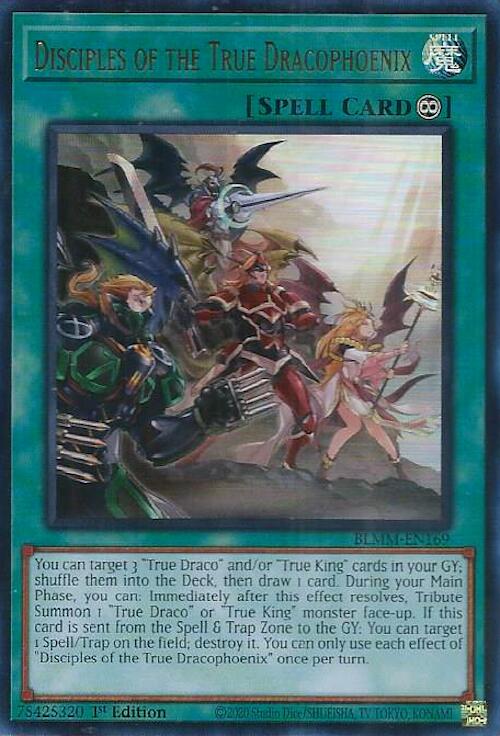 Disciples of the True Dracophoenix [BLMM-EN169] Ultra Rare | Total Play