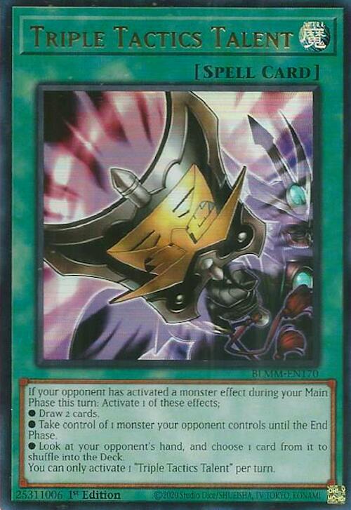 Triple Tactics Talent [BLMM-EN170] Ultra Rare | Total Play