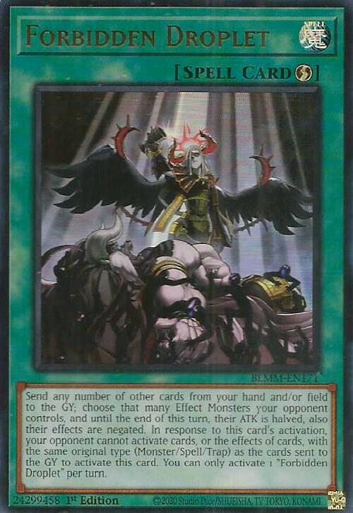 Forbidden Droplet [BLMM-EN171] Ultra Rare | Total Play