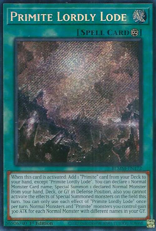 Primite Lordly Lode [BLMM-EN172] Secret Rare | Total Play