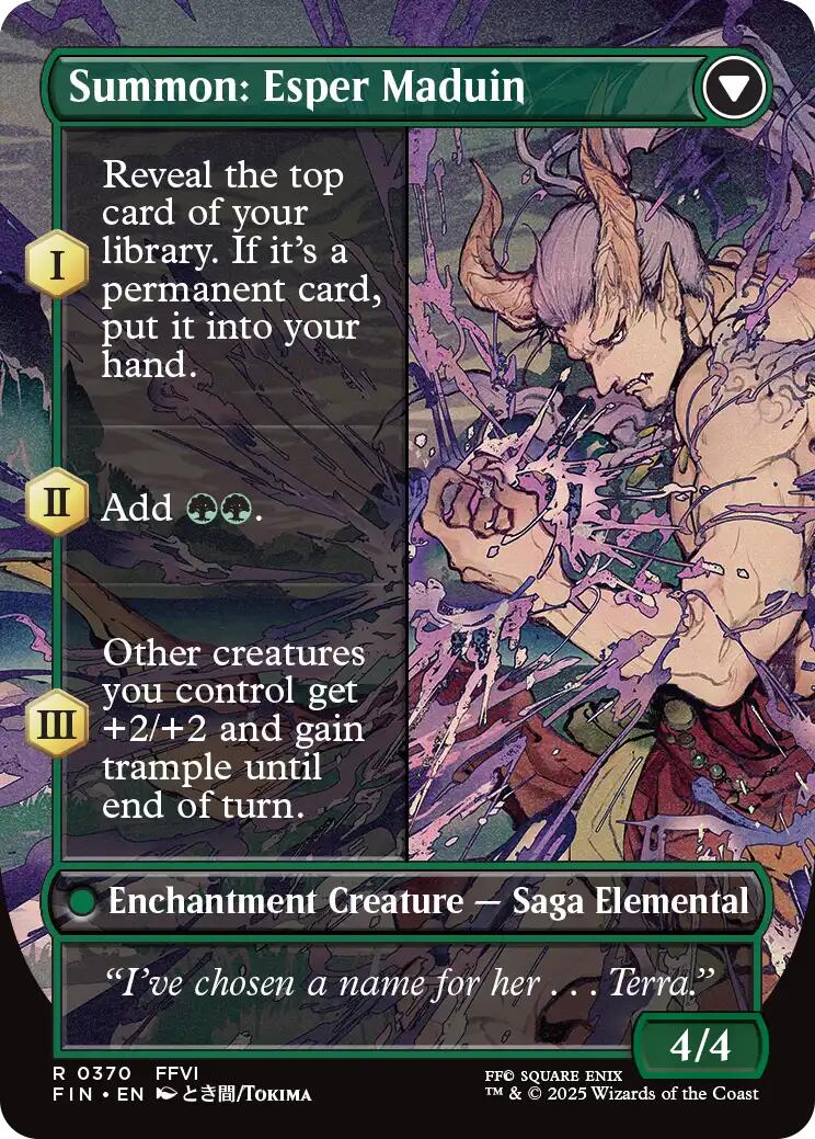 Esper Origins // Summon: Esper Maduin (Borderless) [FINAL FANTASY] | Total Play