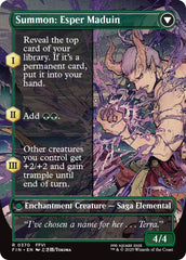 Esper Origins // Summon: Esper Maduin (Borderless) [FINAL FANTASY] | Total Play