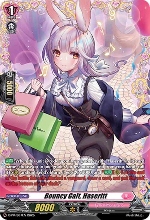 Bouncy Gait, Haseritt (D-PR/601EN) [D Promo Cards] | Total Play