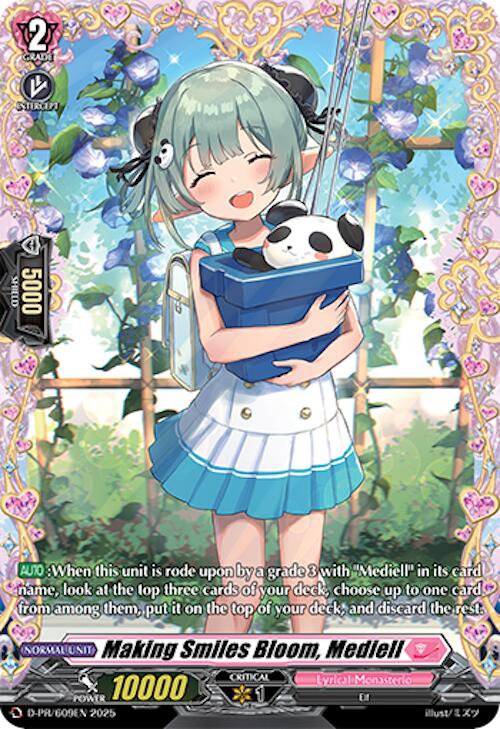 Making Smiles Bloom, Mediell (D-PR/609EN) [D Promo Cards] | Total Play