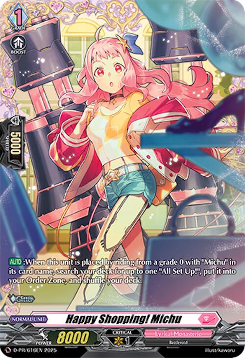 Happy Shopping! Michu (D-PR/616EN) [D Promo Cards] | Total Play