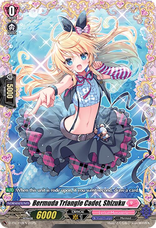 Bermuda Triangle Cadet, Shizuku (D-PR/718EN) [D Promo Cards] | Total Play