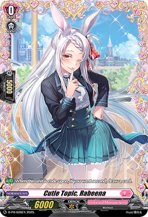 Cutie Topic, Rabeena (D-PR/620EN) [D Promo Cards] | Total Play