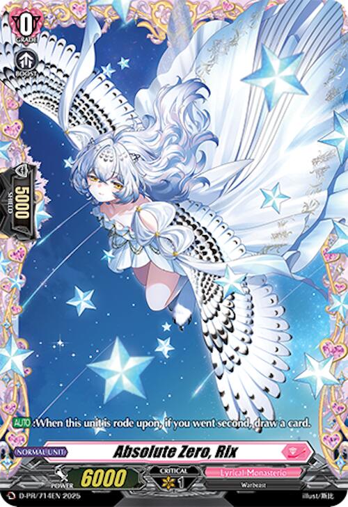 Absolute Zero, Rix (D-PR/714EN) [Lyrical Monasterio Sparkling Stars!] | Total Play