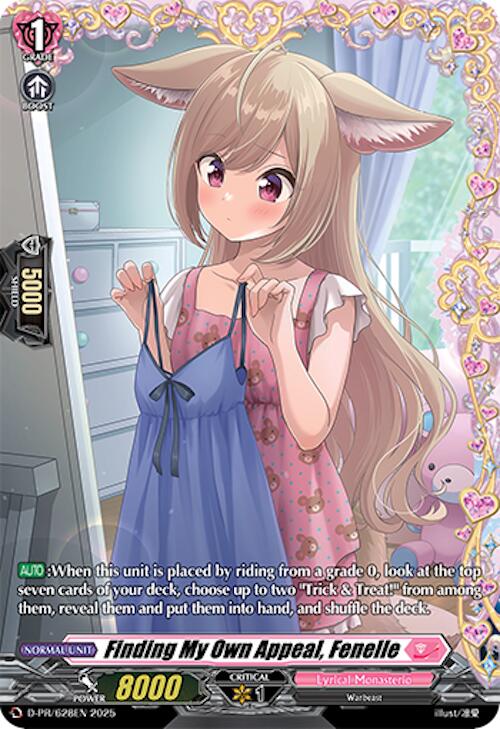 Finding My Own Appeal, Fenelle (D-PR/628EN) [D Promo Cards] | Total Play