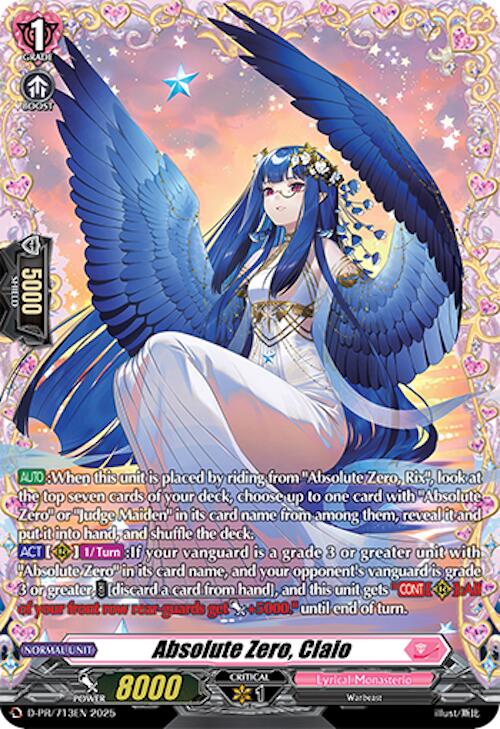 Absolute Zero, Claio (D-PR/713EN) [D Promo Cards] | Total Play