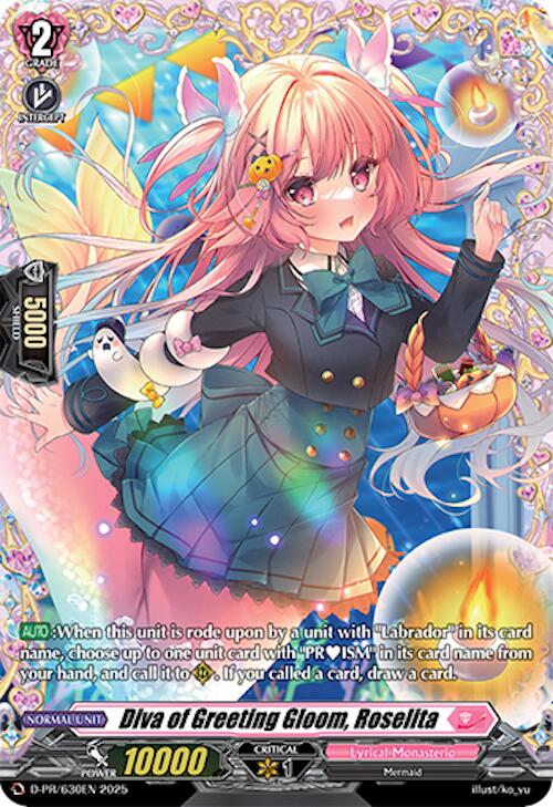Diva of Greeting Gloom, Roselita (D-PR/630EN) [D Promo Cards] | Total Play