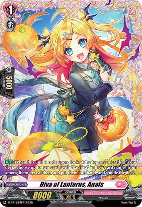 Diva of Lanterns, Anais (D-PR/634EN) [D Promo Cards] | Total Play