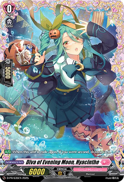 Diva of Evening Moon, Hyacinthe (D-PR/635EN) [D Promo Cards] | Total Play