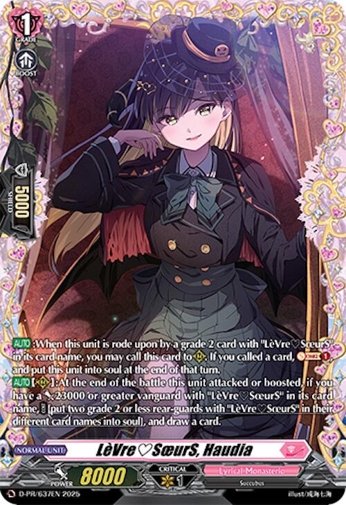 LeVreSoeurS, Haudia (D-PR/637EN) [D Promo Cards] | Total Play