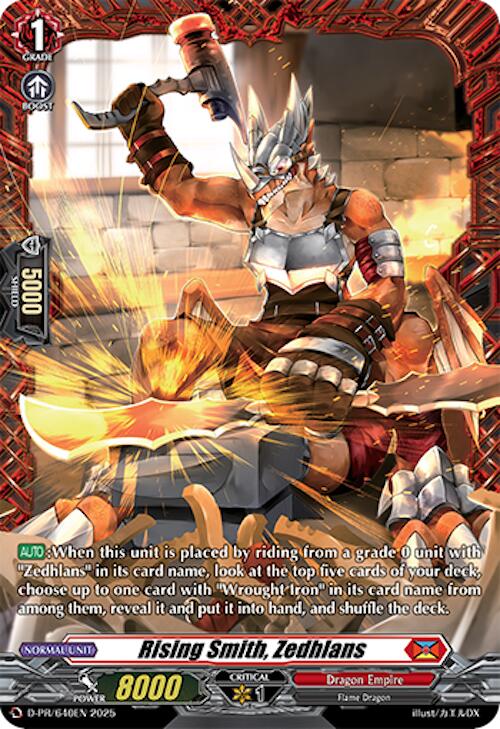 Rising Smith, Zedhlans (D-PR/640EN) [D Promo Cards] | Total Play