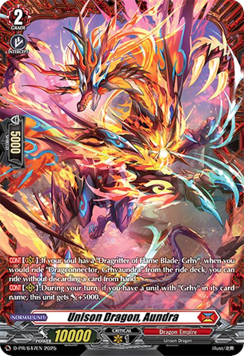 Unison Dragon, Aundra (D-PR/647EN) [D Promo Cards] | Total Play
