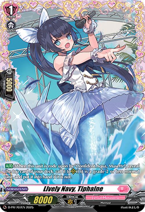 Lively Navy, Tiphaine (D-PR/707EN) [D Promo Cards] | Total Play