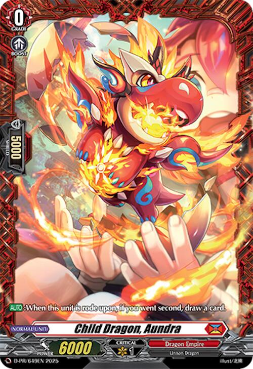 Child Dragon, Aundra (D-PR/649EN) [D Promo Cards] | Total Play