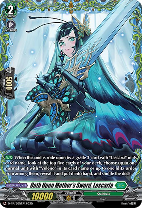 Oath Upon Mother's Sword, Lascaria (D-PR/695EN) [D Promo Cards] | Total Play