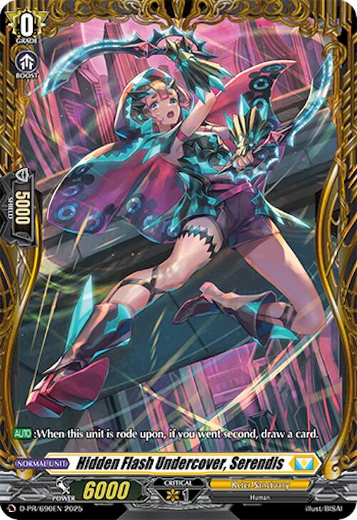 Hidden Flash Undercover, Serendis (D-PR/690EN) [D Promo Cards] | Total Play