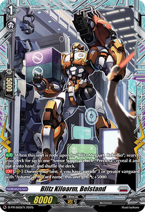 Blitz Kiloarm, Beistand (D-PR/665EN) [D Promo Cards] | Total Play