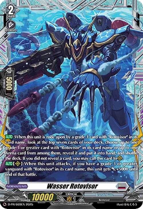 Wasser Rotovisor (D-PR/669EN) [D Promo Cards] | Total Play
