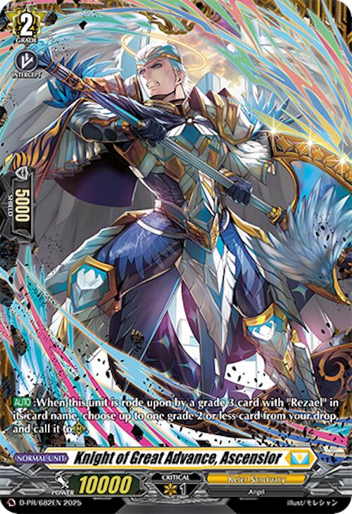Knight of Great Advance, Ascensior (D-PR/682EN) [D Promo Cards] | Total Play