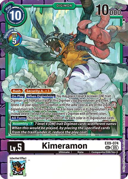 Kimeramon [EX9-074] [Versus Monsters] | Total Play