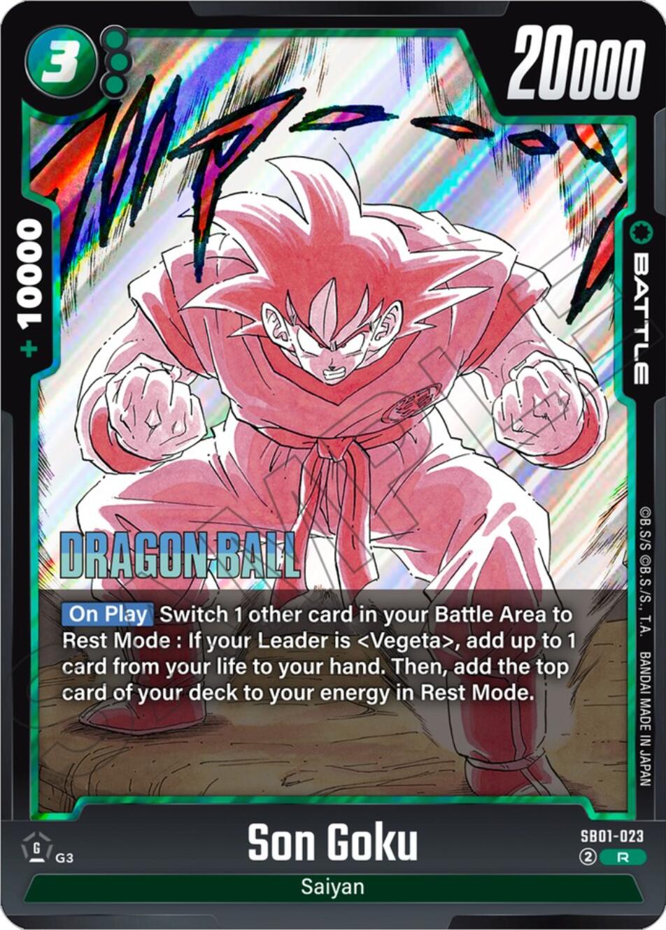 Son Goku [Manga Booster 01] | Total Play