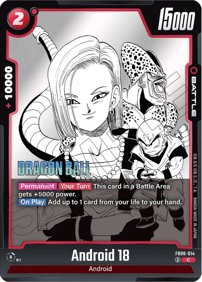 Android 18 [Manga Booster 01] | Total Play