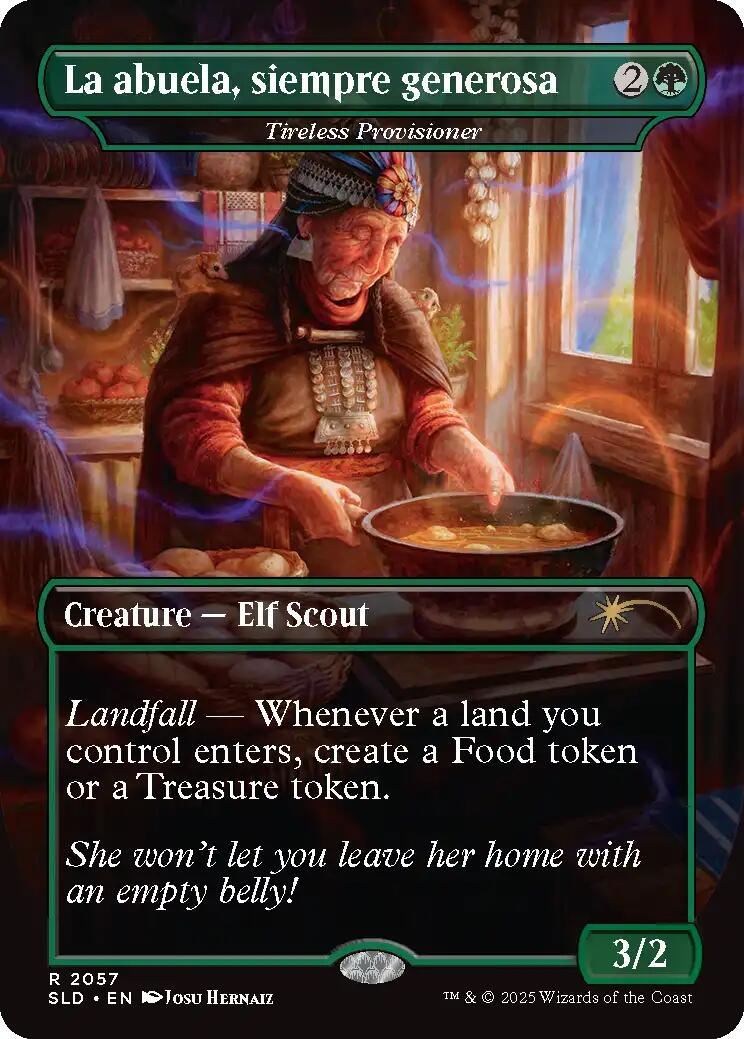 La abuela, siempre generosa - Tireless Provisioner [Secret Lair Drop Series] | Total Play