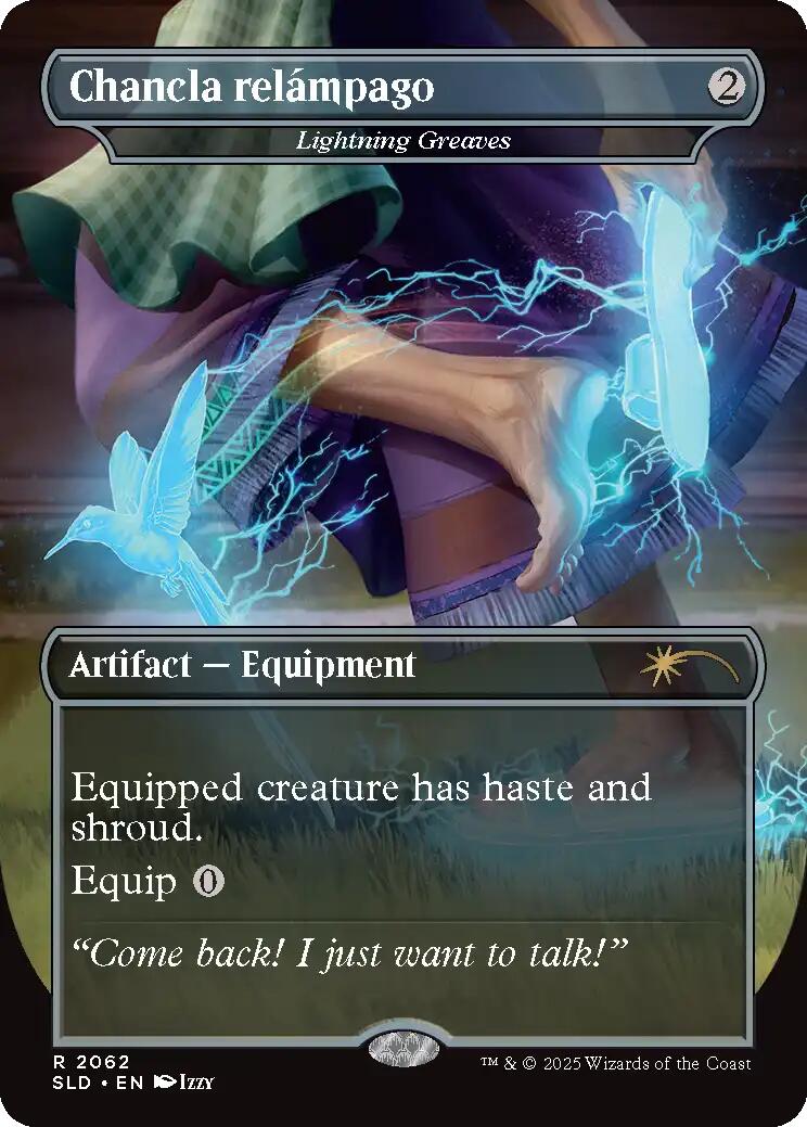 Chancla relampago - Lightning Greaves [Secret Lair Drop Series] | Total Play