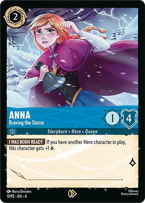 Anna - Braving the Storm (17/P2) [Promo Cards] | Total Play