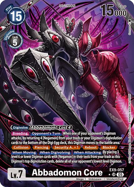 Abbadomon Core [EX9-057] (Alternate Art) [Versus Monsters] | Total Play