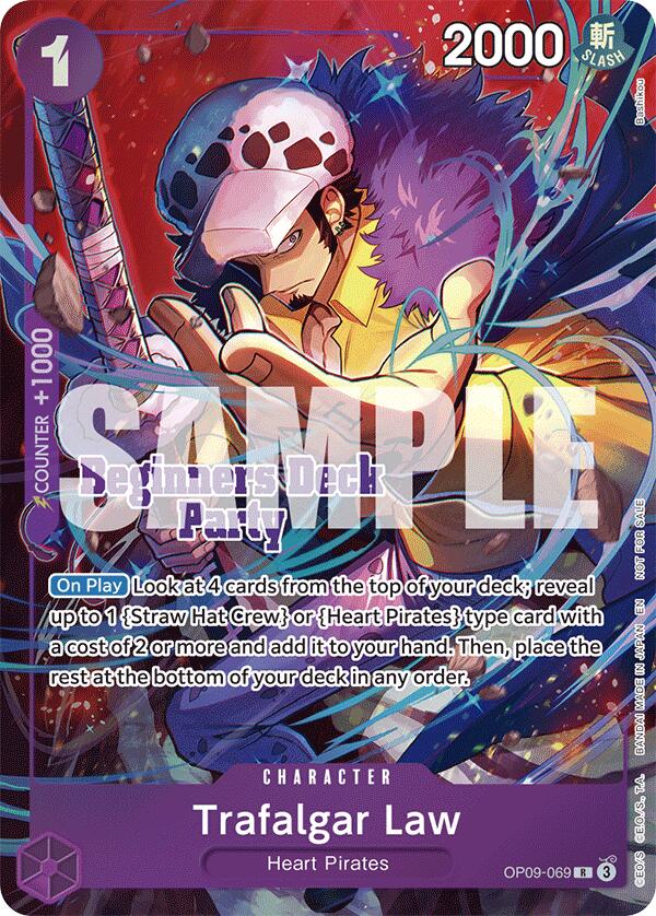 Trafalgar Law (ST-23 - ST-28 Beginners Deck Party) [Winner] [One Piece Promotion Cards] | Total Play