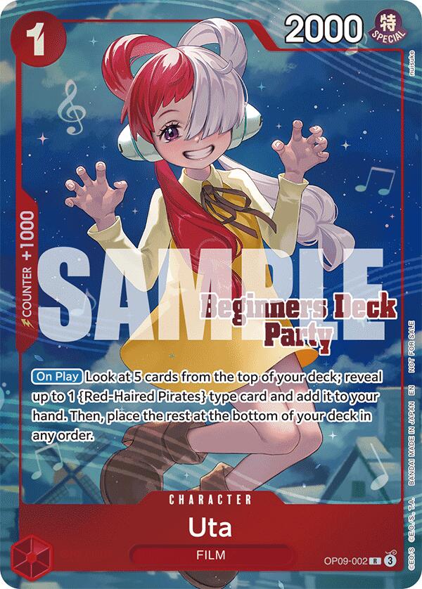 Uta (ST-23 - ST-28 Beginners Deck Party) [Winner] [One Piece Promotion Cards] | Total Play