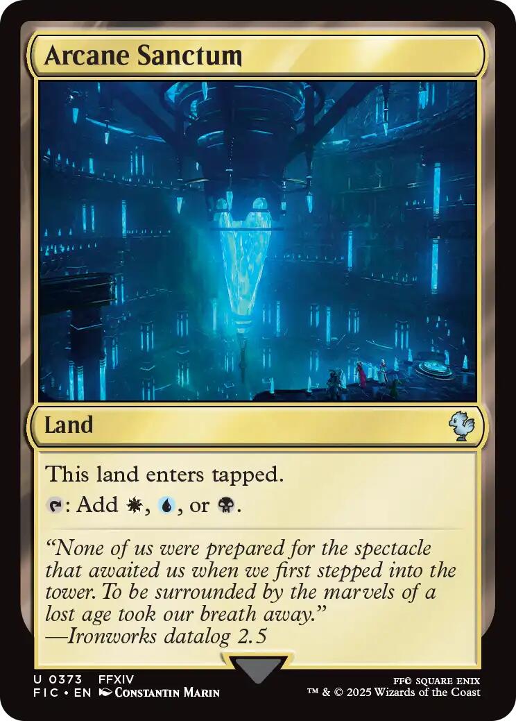 Arcane Sanctum (Surge Foil) [FINAL FANTASY Commander] | Total Play