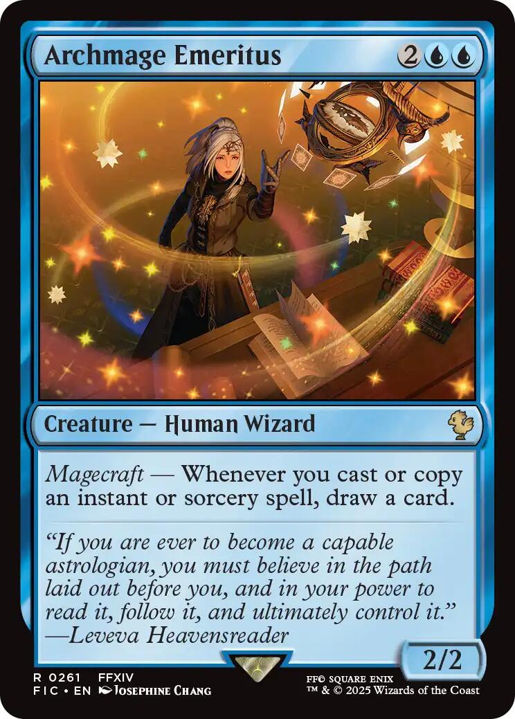 Archmage Emeritus (Surge Foil) [FINAL FANTASY Commander] | Total Play