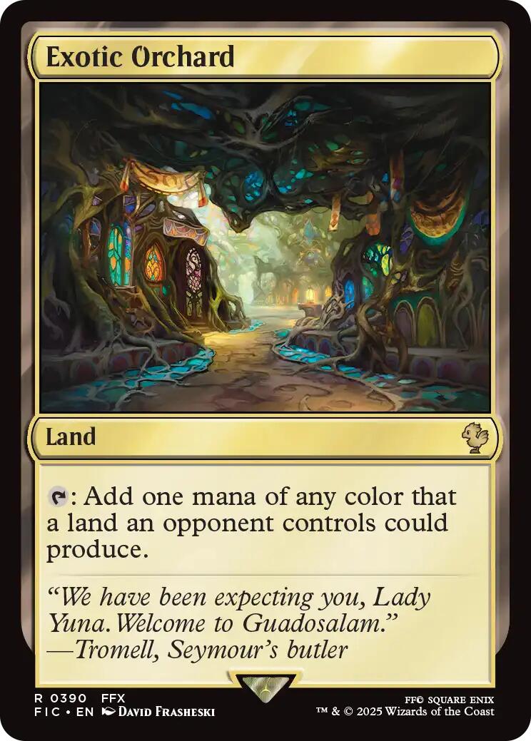 Exotic Orchard (Surge Foil) [FINAL FANTASY Commander] | Total Play