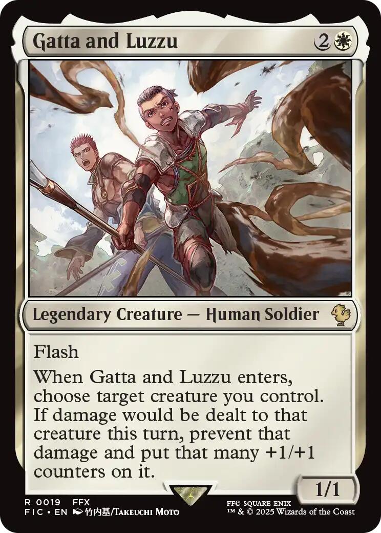 Gatta and Luzzu (Surge Foil) [FINAL FANTASY Commander] | Total Play